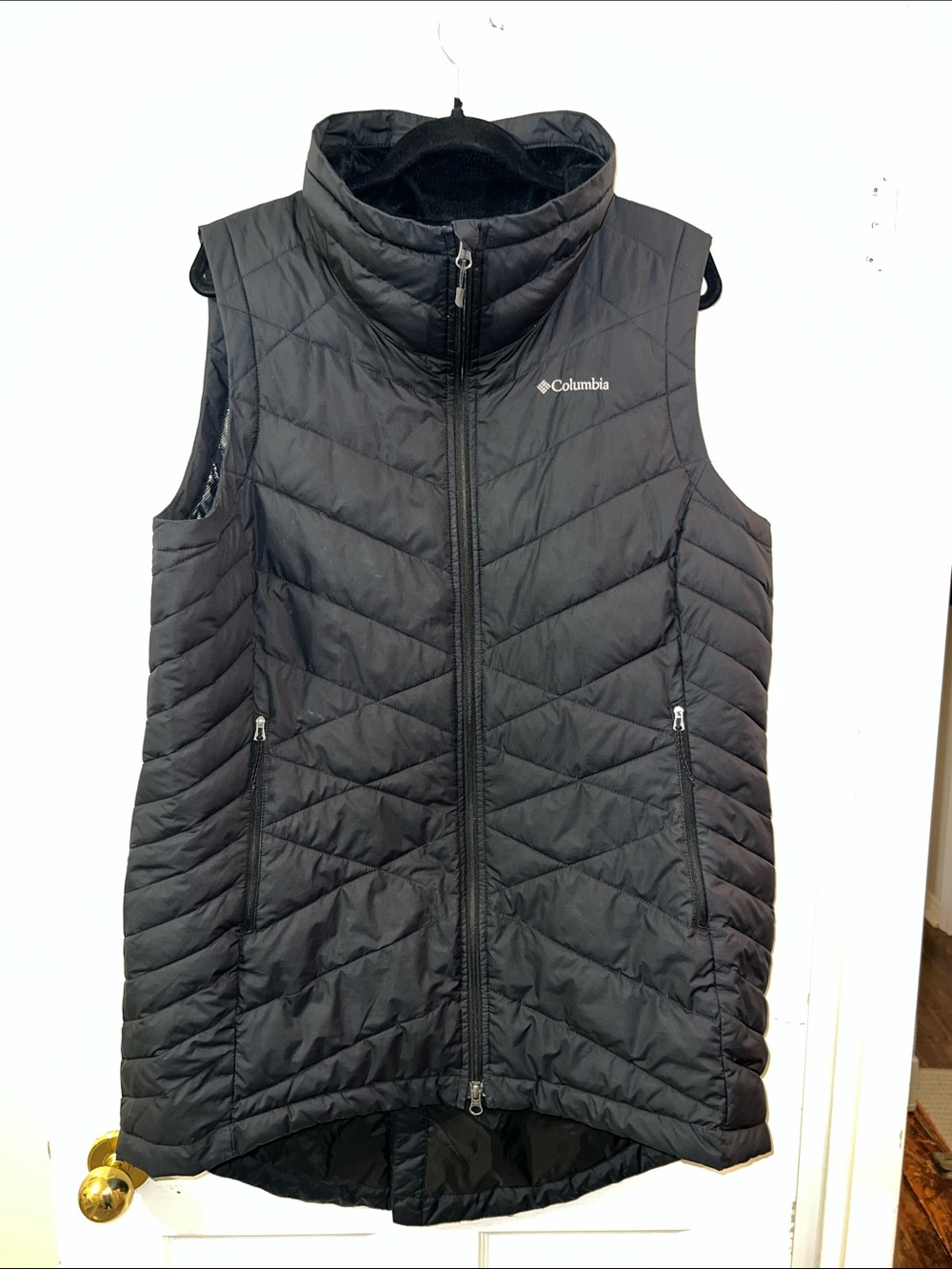 Columbia Women's Black Quilted Packable Vest